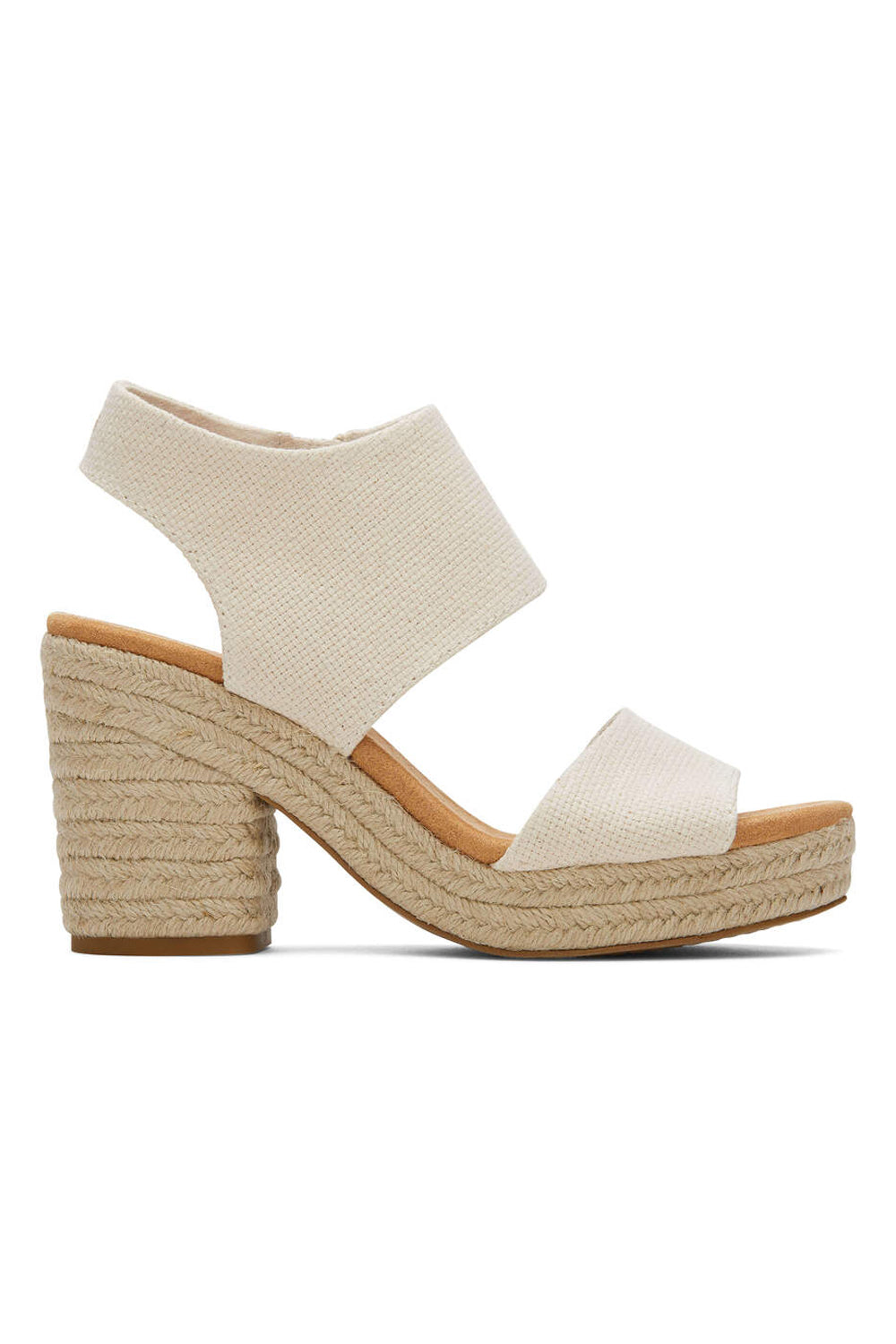 TOMS: Majorca Rope Platform Sandal - Natural | Makk Fashions