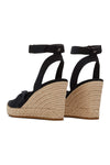 TOMS: Marisela Wedge Sandal - Black | Makk Fashions