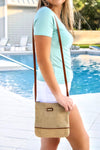 The Brianna Straw Crossbody Bag - Natural | Makk Fashions