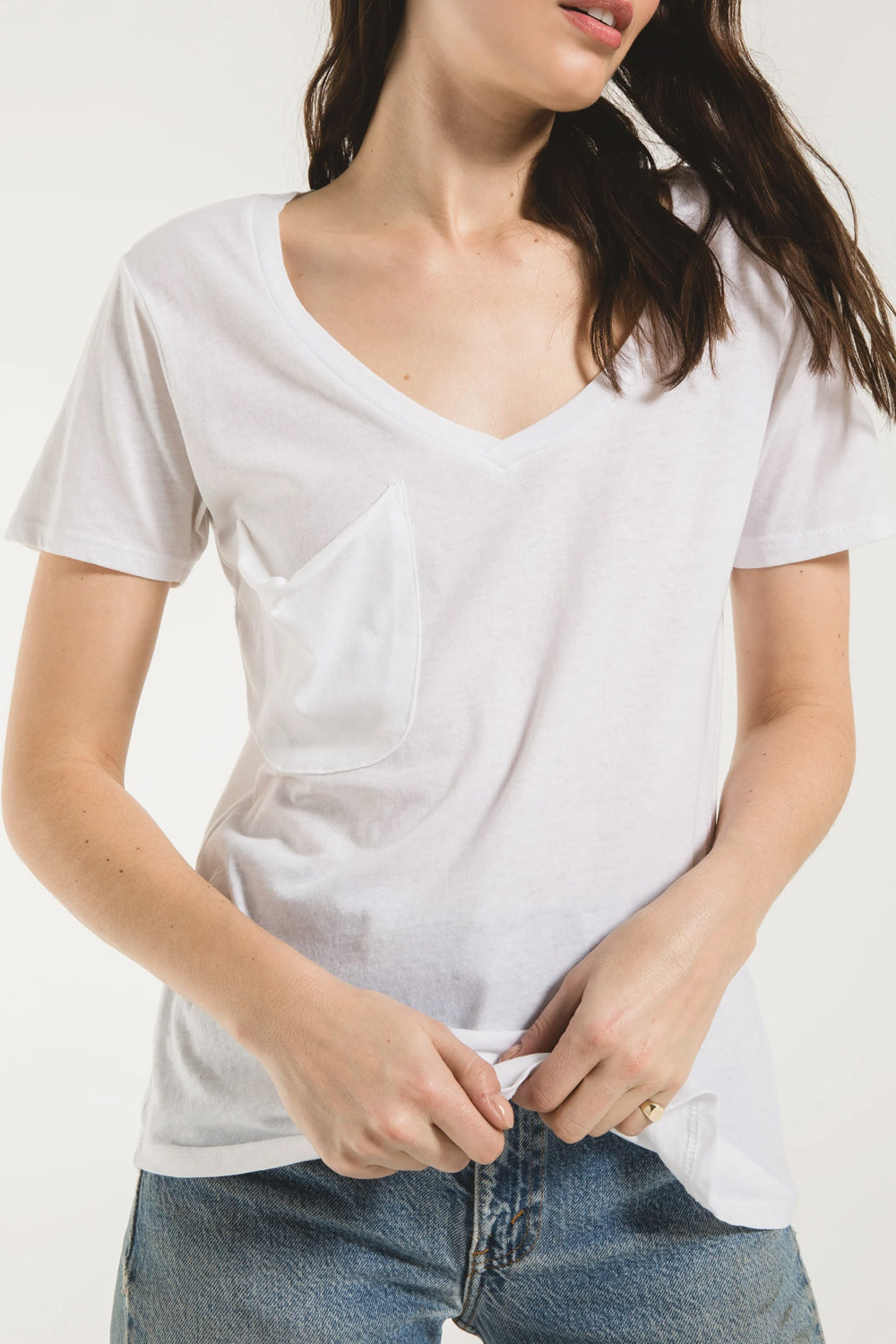 Z Supply: The Pocket Tee - White