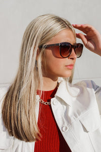 The Skyler Fashion Sunglasses - Tortoise Brown | Makk Fashions