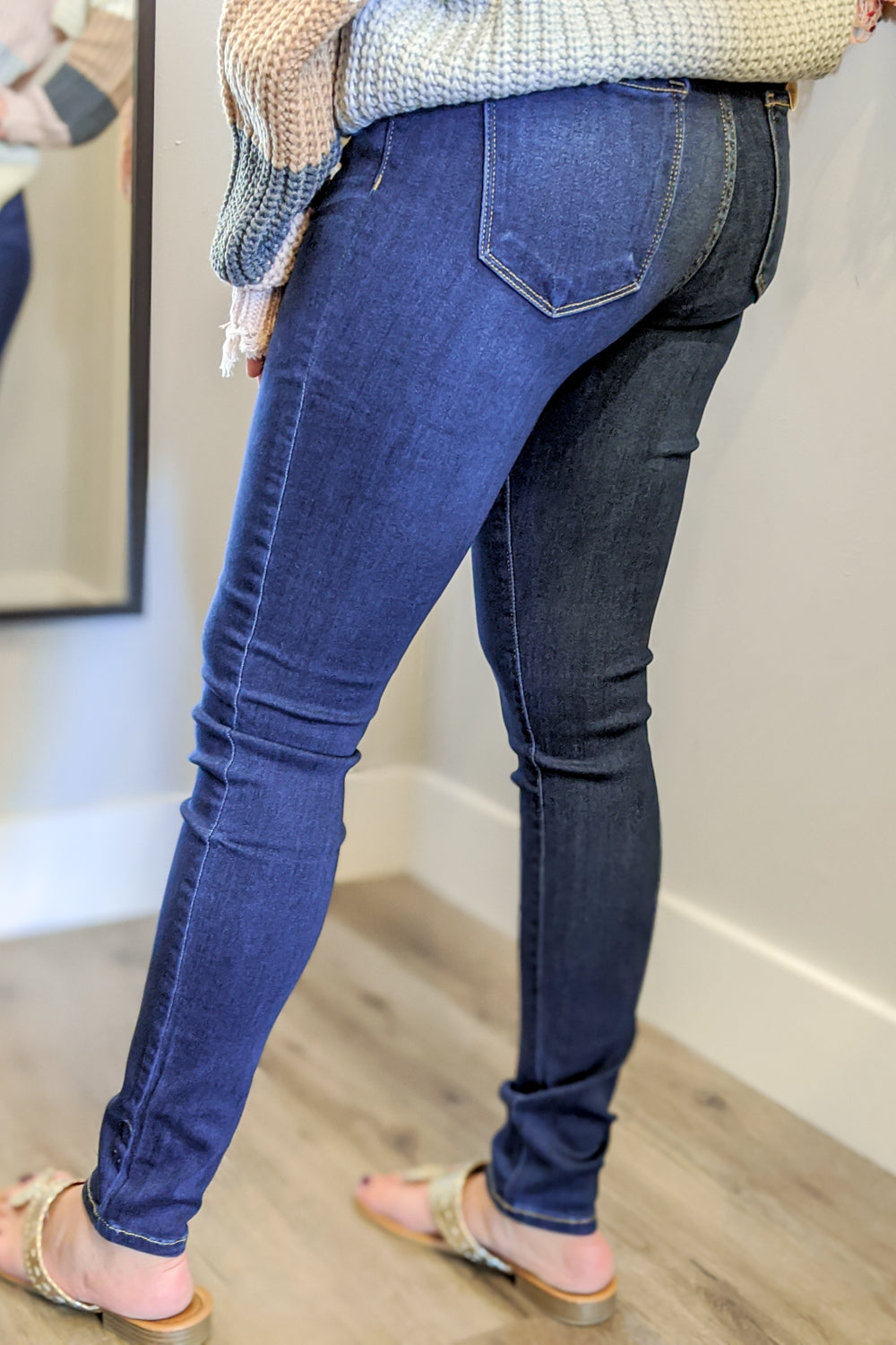 Whitney Ankle Skinny Jeans - Agave