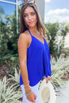 You'll Be Mine Top - Capri Blue | Makk Fashions